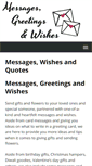 Mobile Screenshot of messages.365greetings.com